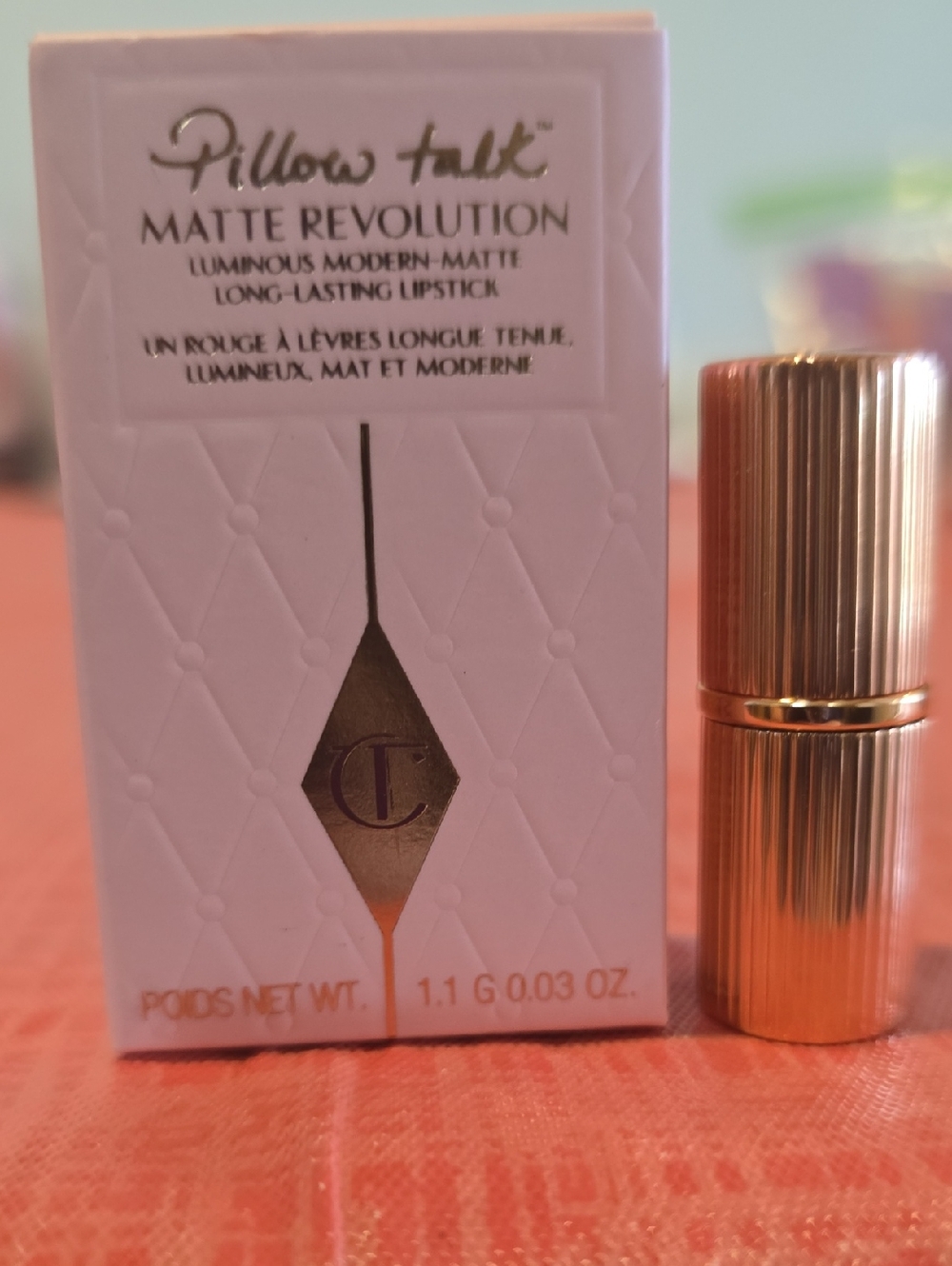 CHARLOTTE TILBURY MATTE REVOLUTION LUMINOUS MODERN-MATTE LONG-LASTNG LIPSTICK.